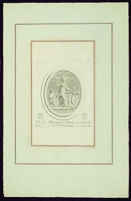 Minerva, Benefactor and Patron of Carving on Precious Stones, from Madame de Pompadour's ""Suite of Prints""