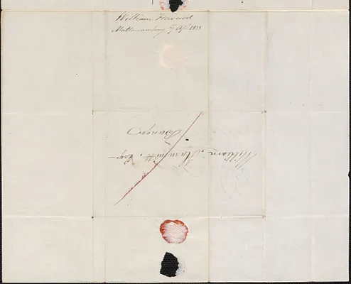 William Howard to William Hammitt, 7 April 1838