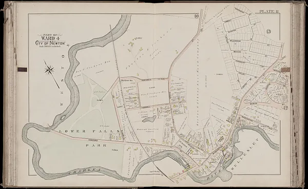 Atlas of the city of Newton, Massachusetts