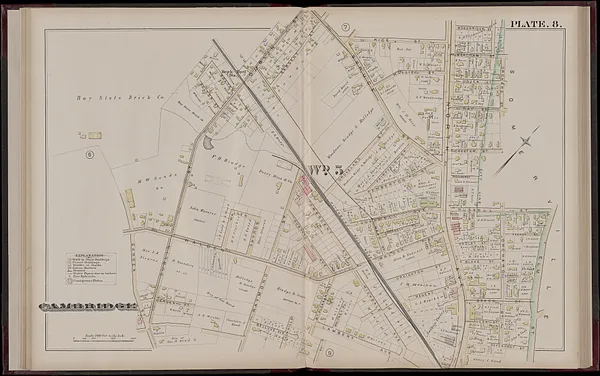 Atlas of the city of Cambridge, Massachusetts