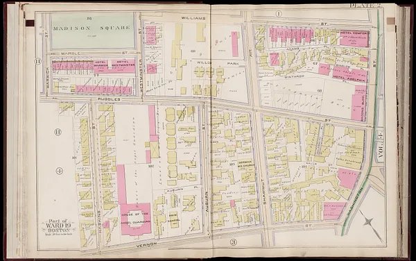 Atlas of the city of Boston : Roxbury, Mass. : volume three : from actual surveys and official records