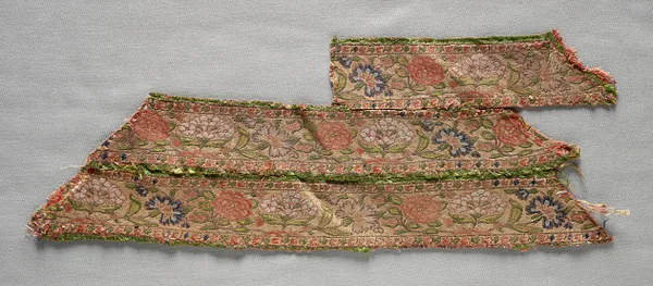 Three Strips Pieced Together