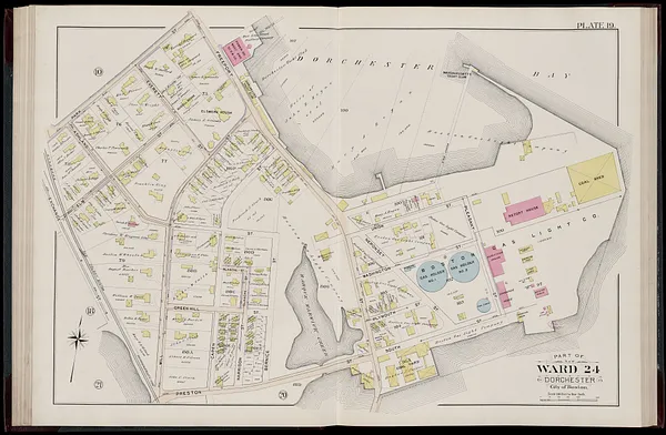Atlas of the city of Boston, Dorchester, Mass., vol. 5 : from actual surveys and official plans