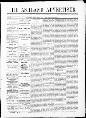 The Ashland Advertiser