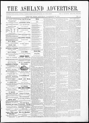 The Ashland Advertiser