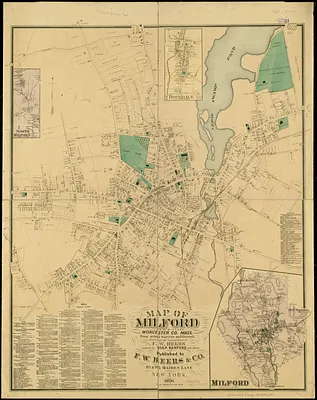 Map of Milford