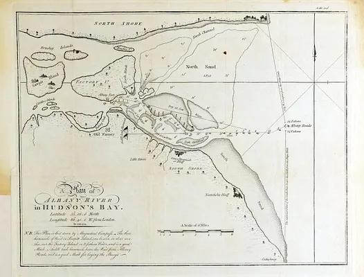 A plan of Albany River in Hudson's Bay