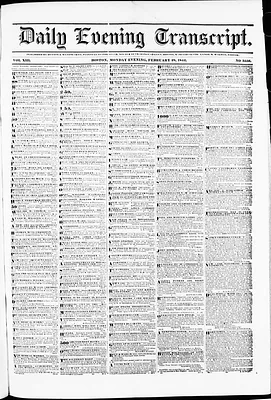Daily Evening Transcript