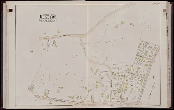 Atlas of the city of Boston, volume seven, Brighton, Mass.
