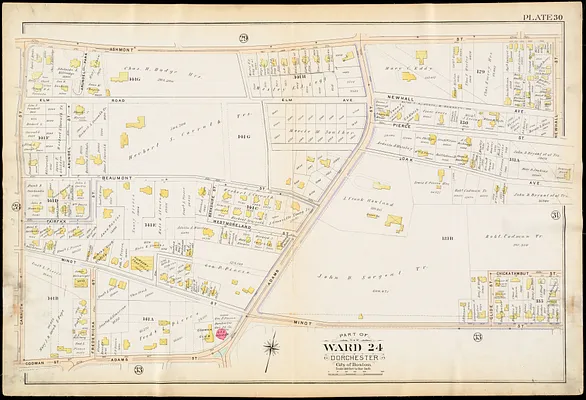 Atlas of the city of Boston : Dorchester, Mass.