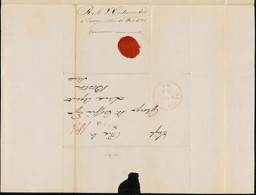 R.A.L. Codman to George Coffin, 10 February 1838