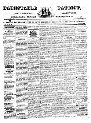 Barnstable Patriot, and Commercial Advertiser
