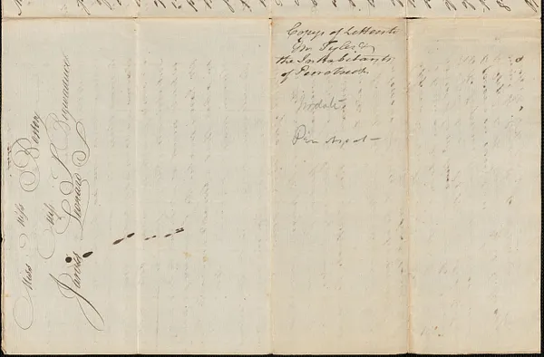 Leonard Jarvis to Joseph Tyler, no date