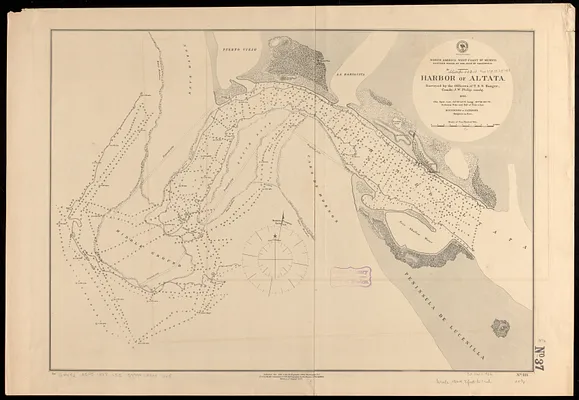 North America, west coast of Mexico, eastern shore of the Gulf of California, harbor of Altata