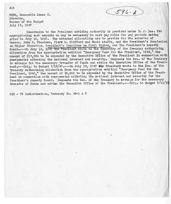 Cross Reference Memorandum