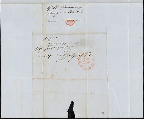 G. W. Cummings to George Coffin, 24 October 1846