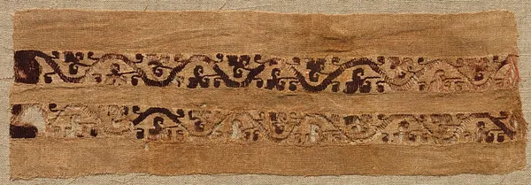 Fragment, with Sleeve Band, from a Tunic