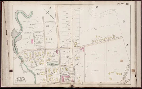 Atlas of the city of Boston : Roxbury, Mass. : volume three : from actual surveys and official records