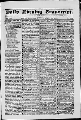 Daily Evening Transcript