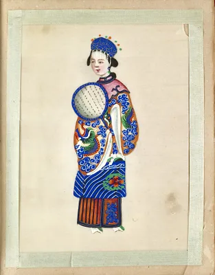 Leaf from Album of Costumes