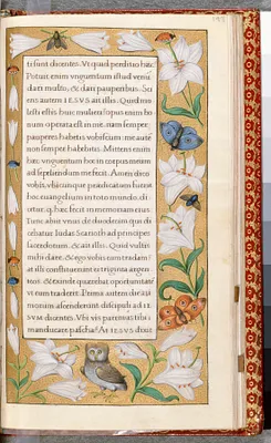Leaf from Book of Hours