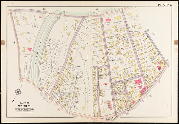 Atlas of the city of Boston, West Roxbury