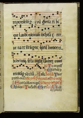 Leaf from Antiphonary