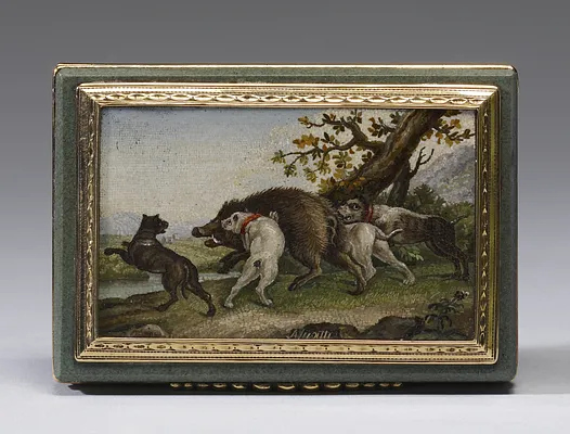 Boar Hunt in Spring