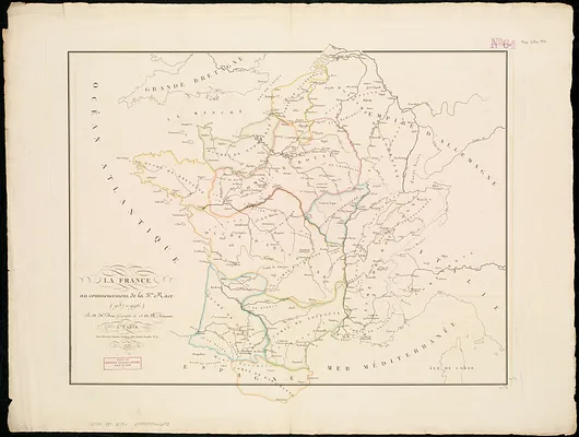 La France au commencement de la 3eme. race (987-996)