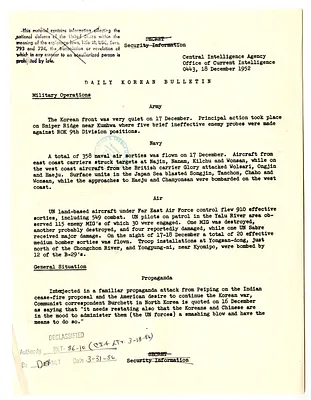 Memorandum, Daily Korean Bulletin