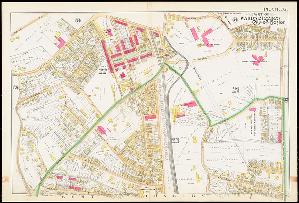 Atlas of the city of Boston : city proper and Roxbury