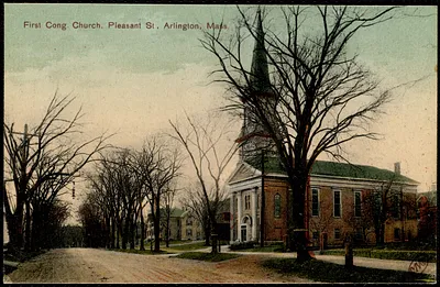 First Cong. Church, Pleasant St., Arlington, Mass.