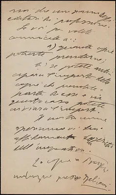 [Armando Borghi] autograph letter, in Italian, [1920-1927]