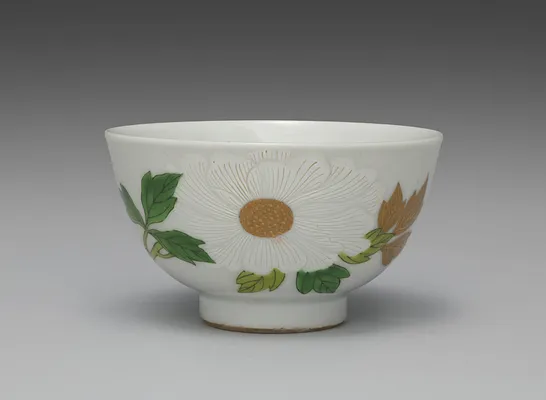 Teabowl from Teabowls with Peony and Crabapple