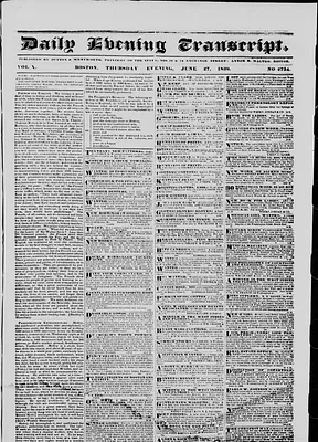 Daily Evening Transcript