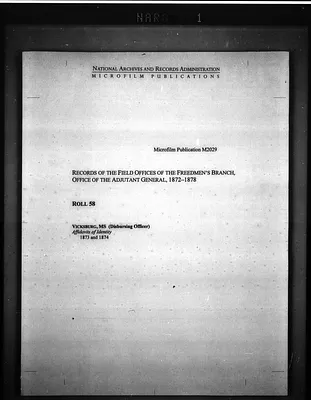 Affidavits of Identity from the State of Mississippi