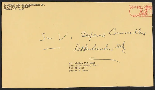 Herbert Brutus Ehrmann Papers, 1906-1970. Sacco-Vanzetti. Robert Montgomery: Sacco-Vanzetti: The Murder and the Myth. Box 13, Folder 11, Harvard Law School Library, Historical & Special Collections