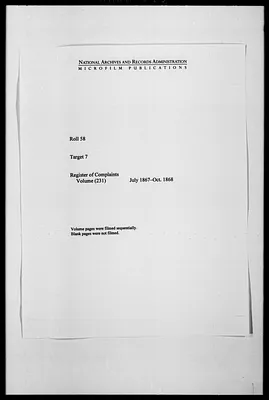 Register of Complaints