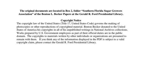 Southern Florida Sugar Growers Association