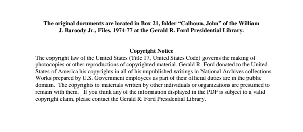 Calhoun, John