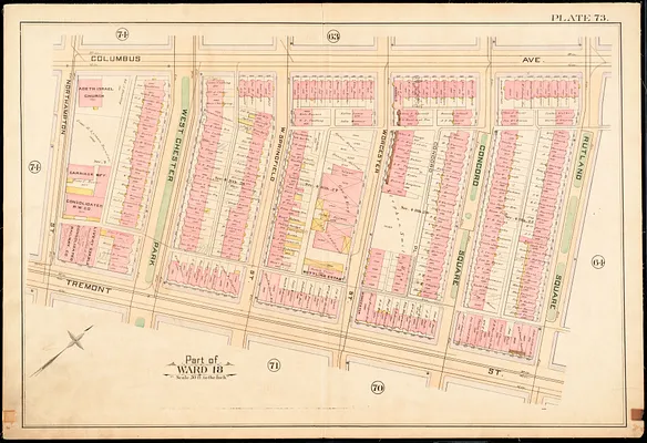 Atlas of the city of Boston : city proper