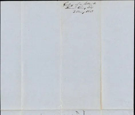 Copy of a letter from George Coffin to Samuel Cony, 1 May 1848