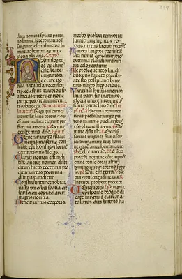 Leaf from Breviary
