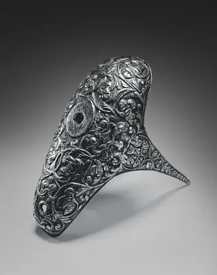 Butt-Cap from a Flintlock Pistol