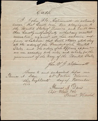 Oath of allegiance to the United States of America