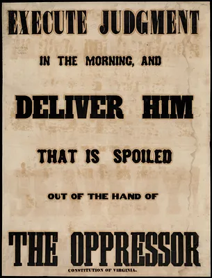 Execute judgment in the morning, and deliver him that is spoiled out of the hand of the oppressor