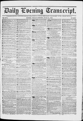 Daily Evening Transcript