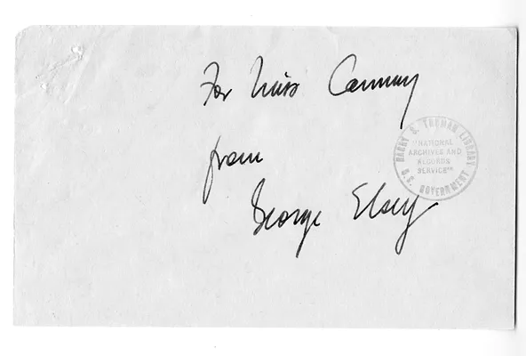 Memorandum from J. S. Earman to Rear Admiral Robert Dennison, with Attachment and Note