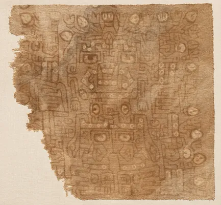 Textile Fragment with Cotton Goddess