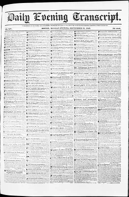 Daily Evening Transcript